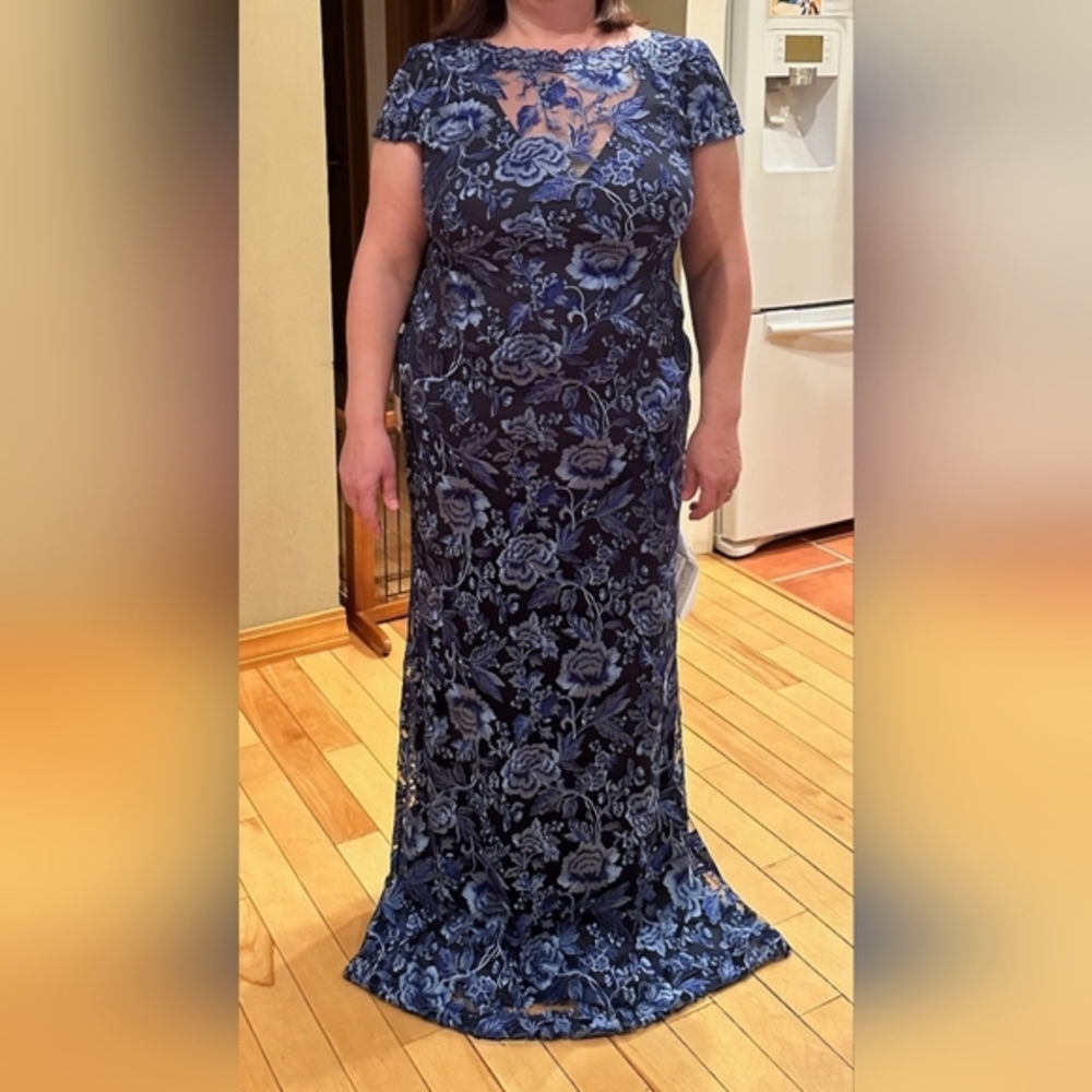Mother of the Bride/Groom Tadashi Shoji Gown Size 14